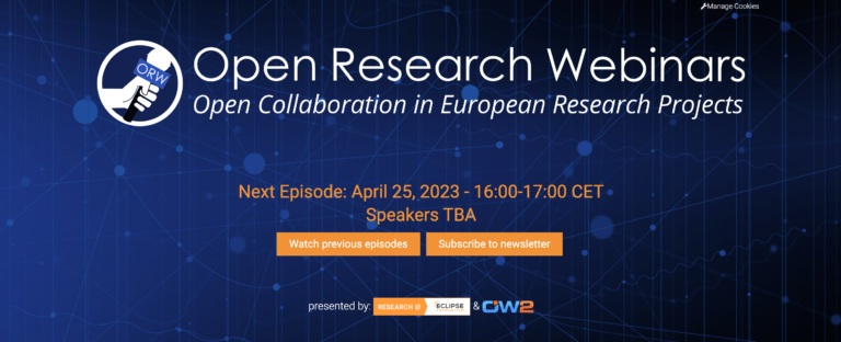 Open Collaboration in European Research Projects – An Eclipse Open Research Webinar