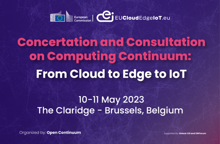 Concertation and Consultation on Computing Continuum: From Cloud to Edge to IoT