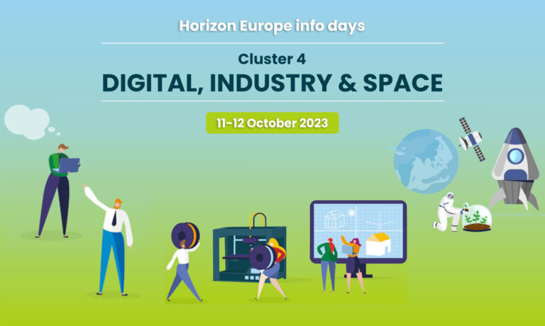 Horizon Europe info days – Cluster 4 – DIGITAL, INDUSTRY & SPACE