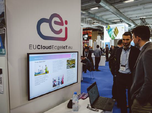 EUCEI booth at ENLIT