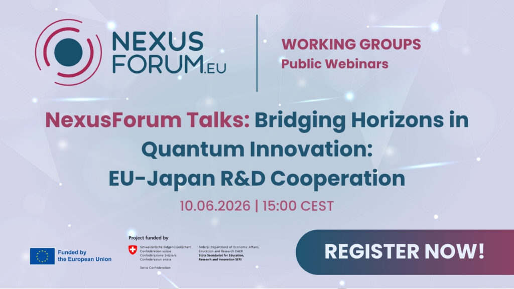 NexusForum Talks: Bridging Horizons in Quantum Innovation: EU-Japan R&D Cooperation